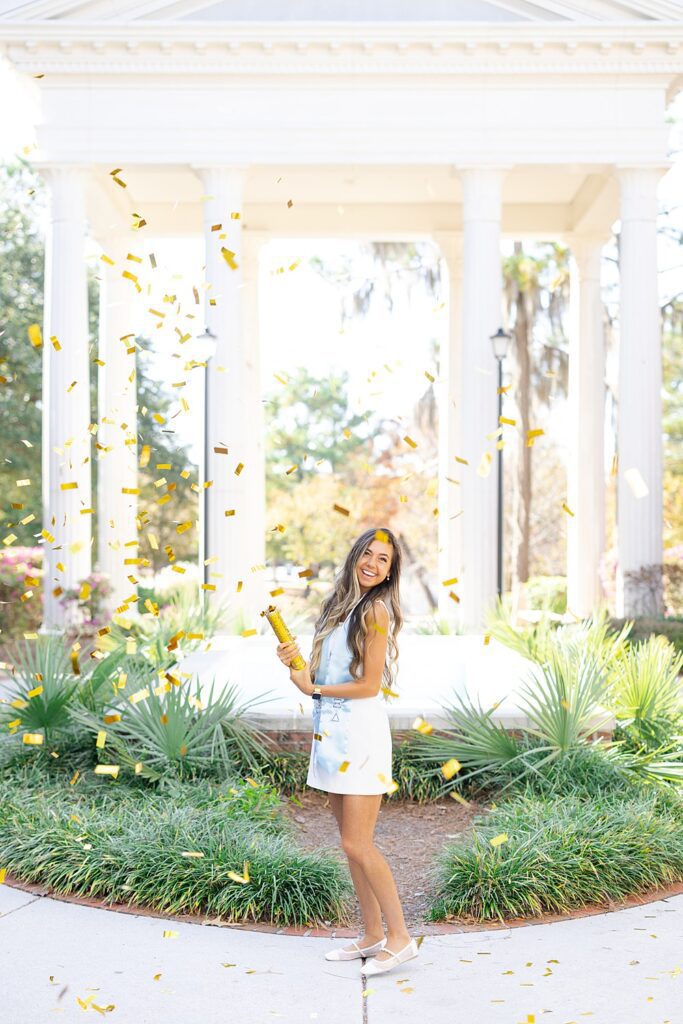 UNCW graduation photos; Wilmington North Carolina Senior Photographer; Wilmington graduation photographer