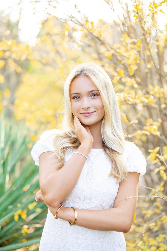 JC Raulston Arboretum Senior Session; wilmington north carolina senior photographer; Raleigh Senior Photographer