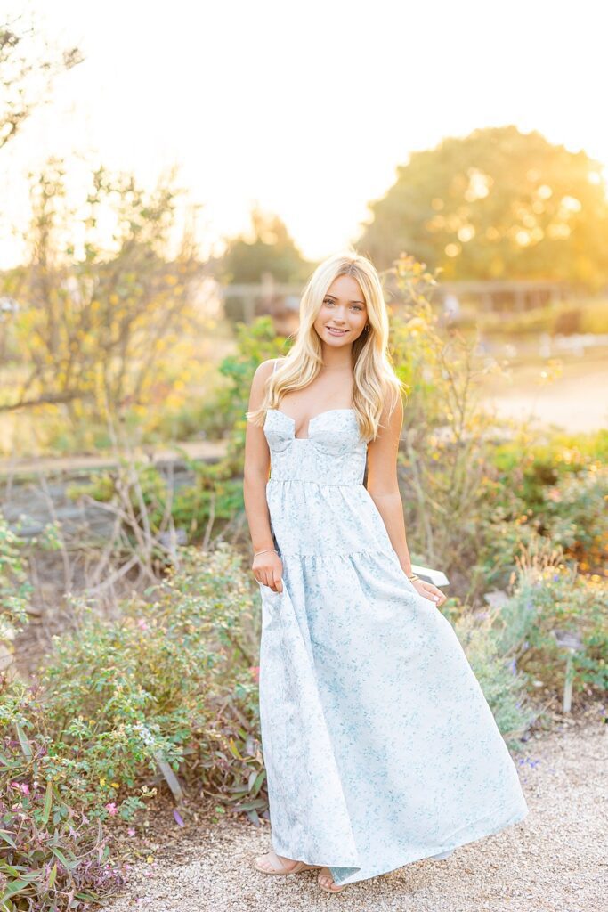 JC Raulston Arboretum Senior Session; wilmington north carolina senior photographer; Raleigh Senior Photographer