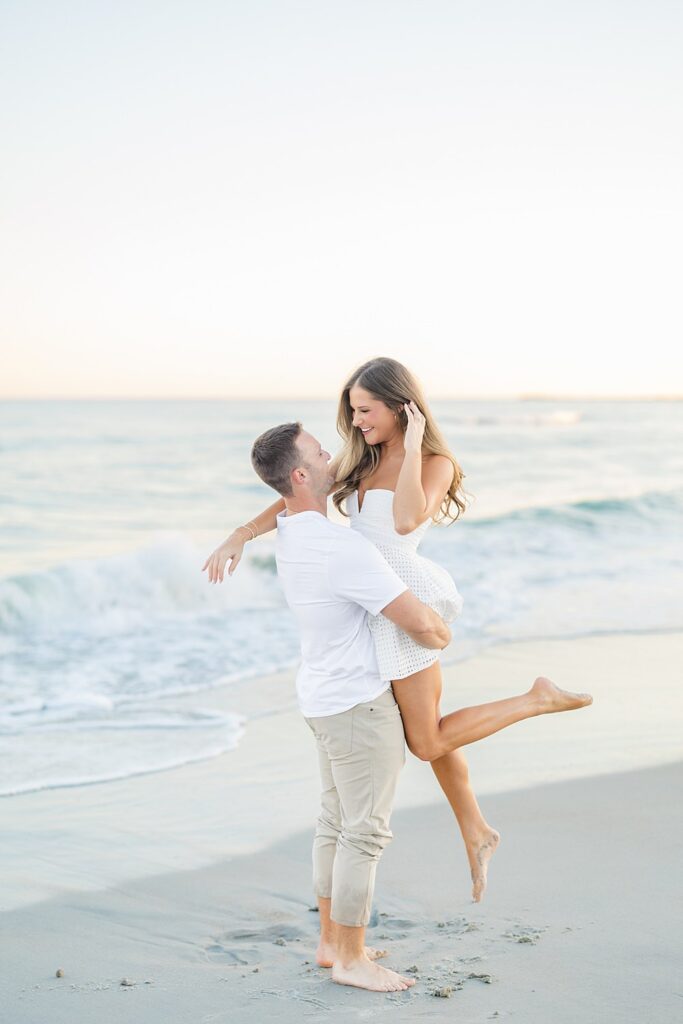 Wrightsville Beach Engagement Session; Wilmington North Carolina Wedding Photographer; Wilmington engagement session